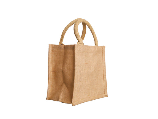 Jute Tote Bag Medium 31 × 30 × 20 cm