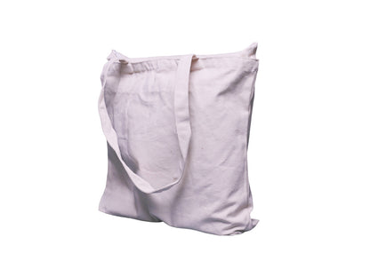 Canvas Holdall Bag with Zip Fastener, 45 × 34 × 8 cm