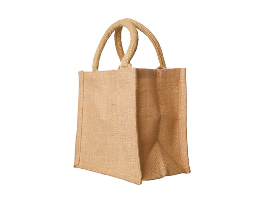 Jute Tote Bag Medium 31 × 30 × 20 cm