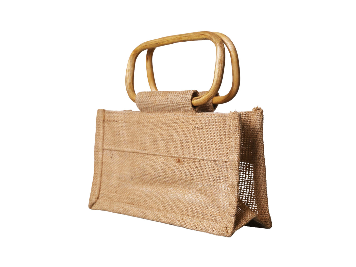 Jute Three Jar Holder, Small 23 × 11 × 7 cm