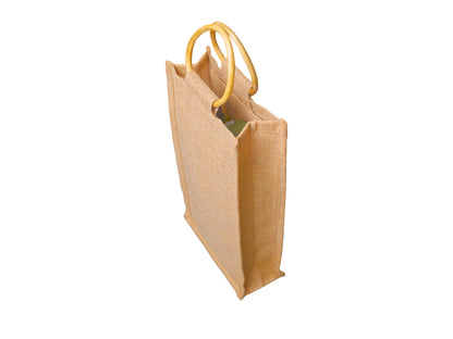 Jute Bottle Holder, Double 20 × 35 × 10 cm